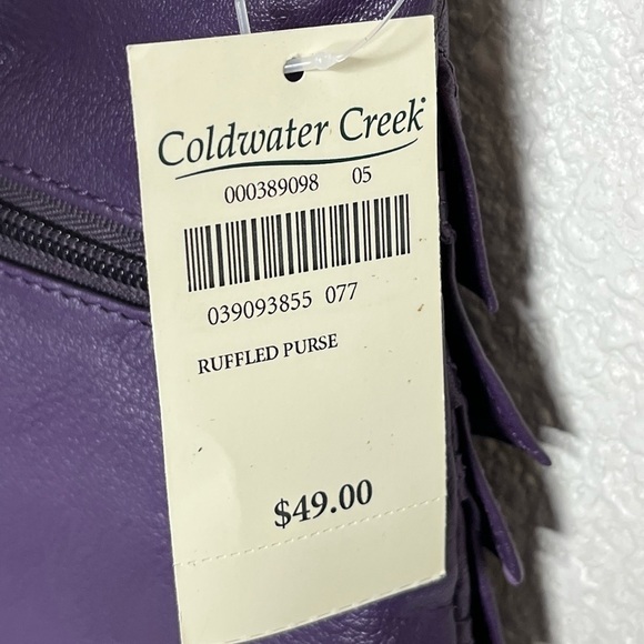 Coldwater Creek Purple Shoulder Bag - Picture 9 of 10